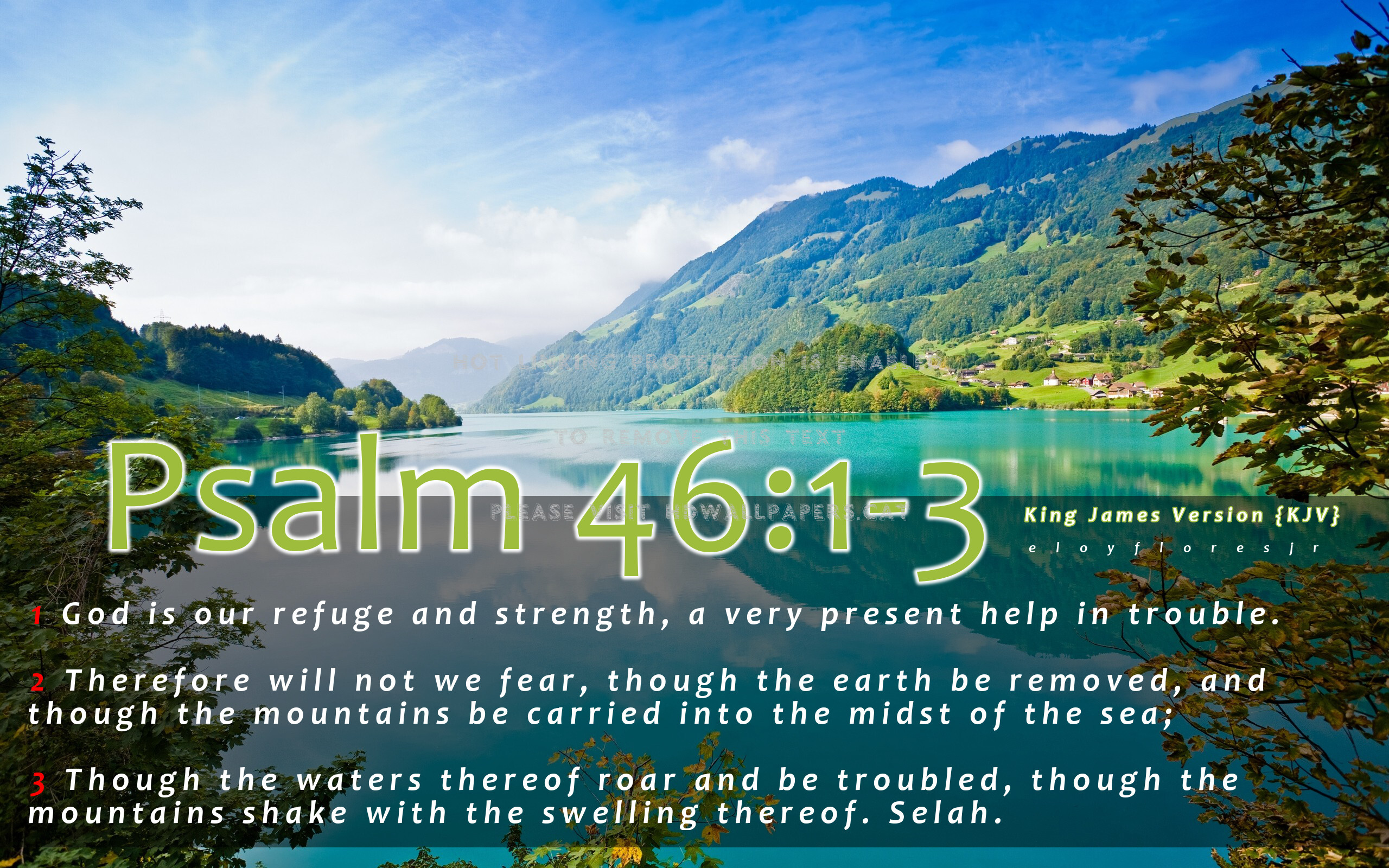 GOD IS YOUR REFUGE AND STRENGTH An Ever present Help In Trouble 