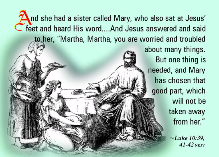 luke 10 38-42 meaning