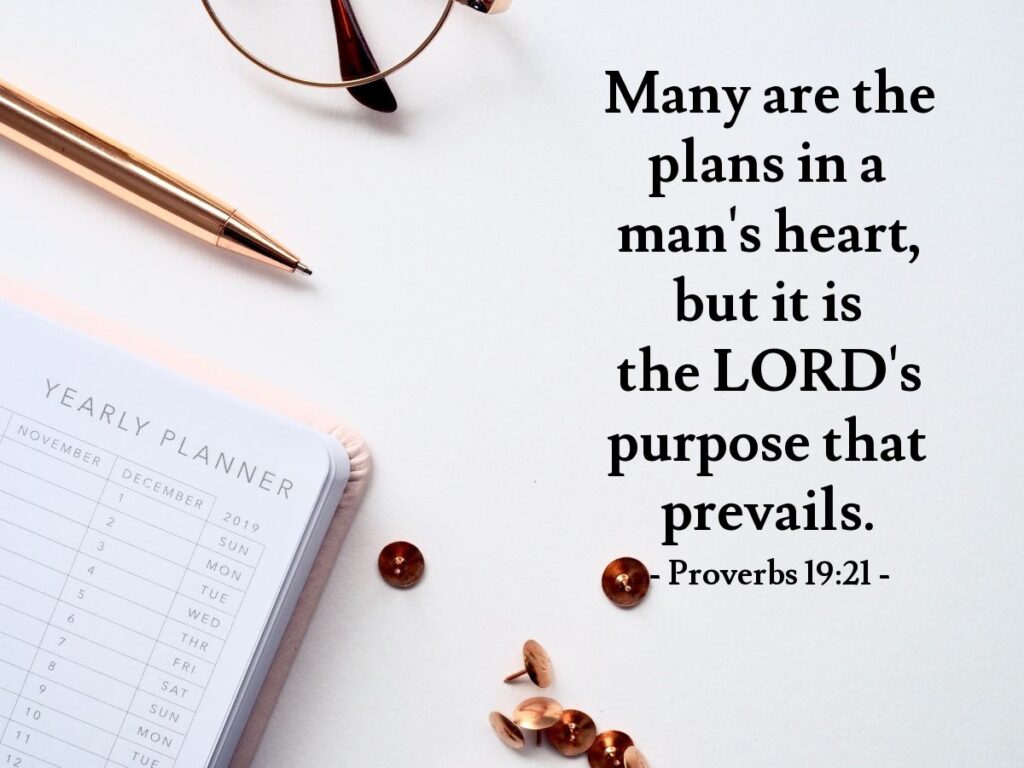 GOD IS YOUR LORD PROVERBS 19 21 LUKE 1 79 Daily Devotional In 