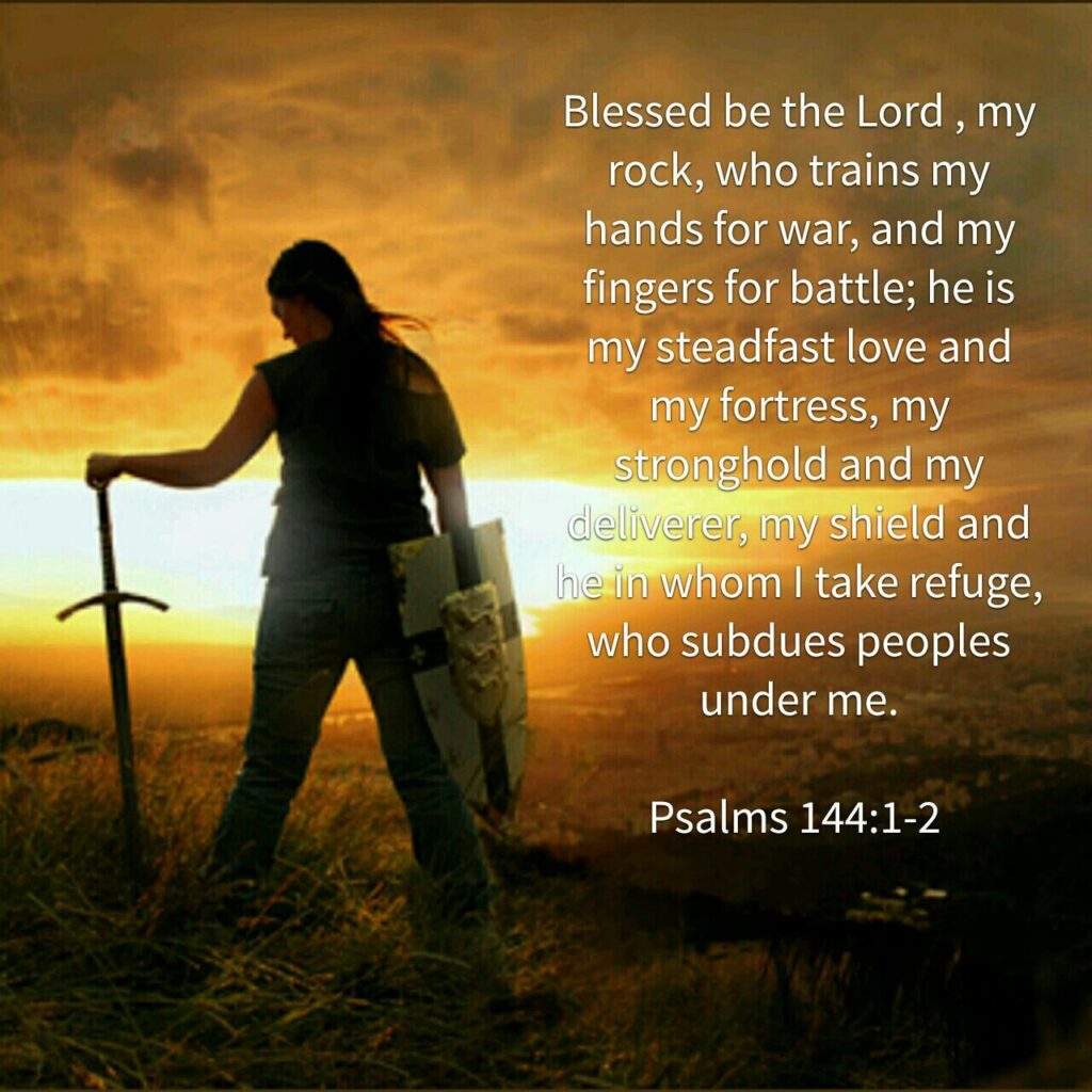 Psalms 144 1 2 Daily Devotional In Christ